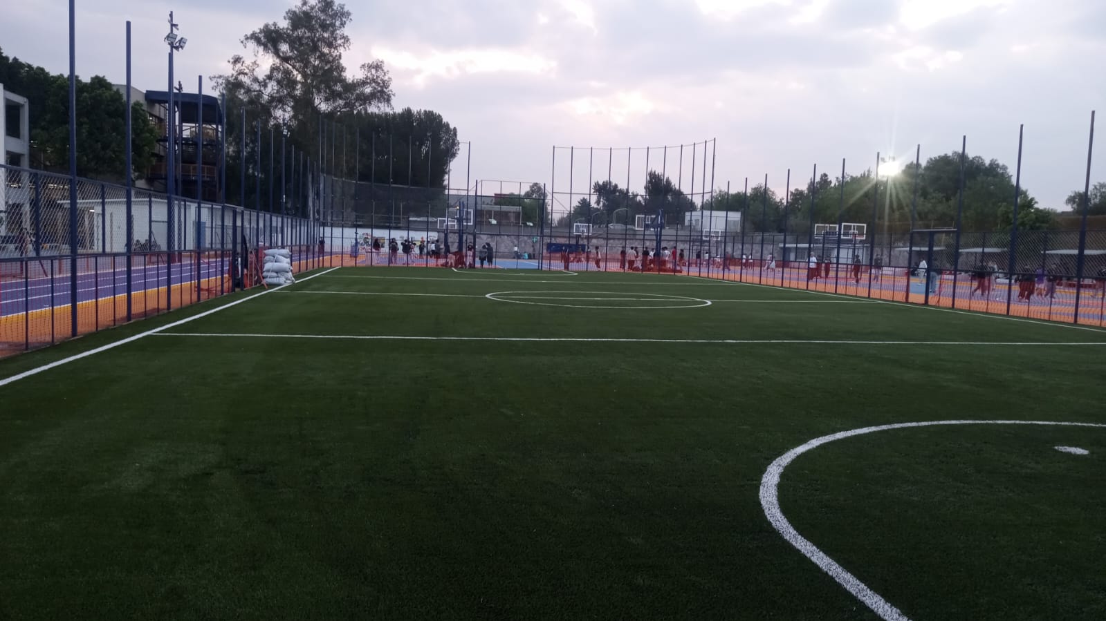 JSI 2537 CANCHA FUT RAPIDO PREPARATORIA 9 UNAM GAM, CDMX. - JI GRASS